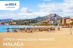 Atpūta Malagā un Andalūzijas piekrastē  Estravel Latvia