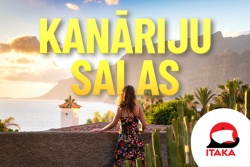 Kanāriju salas! Cena sākot no 629 eur! Itaka Latvia