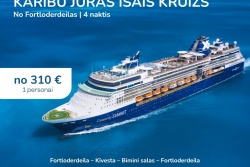 Karību jūras īsais kruīzs CRUISEcentre