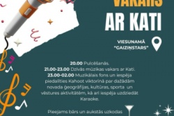 Atpūtas un ceļojumu piedāvājumi 22.04.2026 - 23.04.2026 Muzikāls vakars - ''Gaiziņstarā''! Madonas TIC