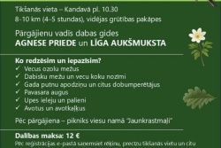 Maija pastaiga Abavas lokos Tukuma TIC