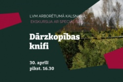 Dārzkopības knifi LVM arborētumā