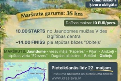 Atpūtas un ceļojumu piedāvājumi 07.05.2026 - 13.05.2026 Velobrauciens Krāslavas novadā Krāslavas TIC