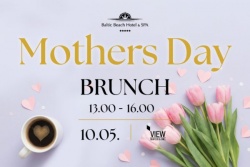 Atpūtas un ceļojumu piedāvājumi 07.05.2026 - 10.05.2026 Mother’s Day Brunch Baltic Beach Hotel & SPA