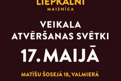 Jaunais Liepkalnu veikals Valmierā Valmieras novada Tūrisma pārvalde