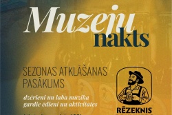 Atpūtas un ceļojumu piedāvājumi 16.05.2026 - 22.05.2026 Muzeju nakts “RĒZEKNIS BRYUVERA” TELPĀS Rēzeknes pilsētas TIC