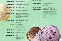 Saldējuma svētki Rūjienā Valmieras novada Tūrisma pārvalde