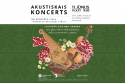 Akustisko koncertu cikls Smiltenē Smiltenes TIC