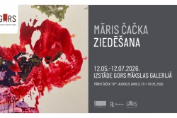 Māra Čačkas māksla atver sajūtas un klātbū