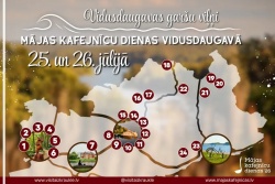 Mājas kafejnīcu dienas Vidusdaugavā!