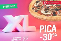 Jauns izmērs picām ar atlaidi!