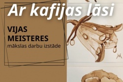 Vijas Meisteres mākslas darbu izstāde Valmieras novada Tūrisma pārvalde