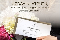 Uzdāvini burvīgu atpūtu Jūrmalā! Hotel Jūrmala SPA
