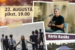 Saulrieta koncerts Krāslavas pils parkā