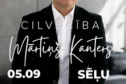Mārtiņa Kantera kocerts “Cilvēcība” Valmieras novada Tūrisma pārvalde