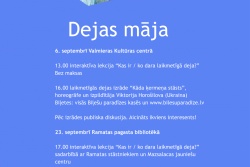 Laikmetīgās dejas izrāde Valmierā