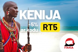 Kenija - masaju sarkanā zeme - atlaide 5%!