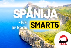 Spānija - ar kodu SMART5 atlaide 5%! Itaka Latvia