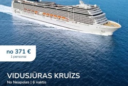 Vidusjūras kruīzs no Neapoles CRUISEcentre