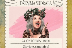 Atpūtas un ceļojumu piedāvājumi 21.10.2026 - 25.10.2026 Džemmas Sudrabas stāvizrāde "Akustikā" Visit.valmiera.lv