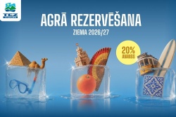 Plāno ziemas ceļojumu jau tagad! Tez Tour Latvia