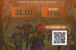 Atpūtas un ceļojumu piedāvājumi 28.10.2026 - 01.11.2026 Helovīnu spoku skrējiens Mazsalacā Visit.valmiera.lv