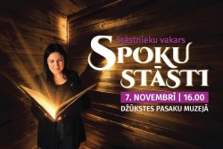 Atpūtas un ceļojumu piedāvājumi 31.10.2026 - 07.11.2026 Stāstnieku vakars SPOKU STĀSTI VisitTukums.lv