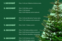 Atpūtas un ceļojumu piedāvājumi 05.12.2022 - 11.12.2022 Ziemassvētku eglītes iedegšanas svētki Valmieras TIC
