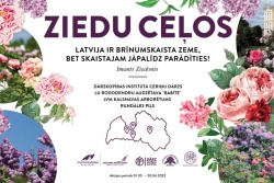 Dodies "Ziedu ceļos" Kalsnavas arborētumā Madonas TIC