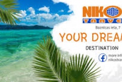 Atpūtas un ceļojumu piedāvājumi 10.05.2024 - 16.05.2024 Te ir darbs Nikos Travel