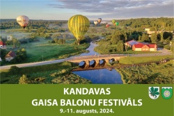 KANDAVAS GAISA BALONU FESTIVĀLS 2024 Tukuma TIC