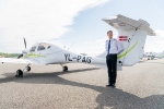 No biroja līdz lidmašīnai: Arvien vairāk «airBaltic» darbinieku kļūst par pilotiem