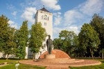 Jelgavas Sv. Trīsvienības baznīcas tornī skatāma izstāde, kas veltīta Torņa atjaunošanas 15 gadu jubilejai