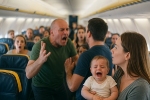 «Ryanair» reisā uz Lisabonu izceļas haoss raudoša bērna dēļ