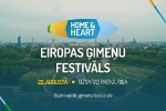 22. augustā Uzvaras parkā notiks vērienīgs Eiropas Ģimeņu festivāls