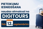 PTAC atgādina: pieteikumi naudas atmaksai par SIA «DIGITOURS» nenotikušiem vai daļēji notikušiem ceļojumiem jāiesniedz līdz 12. septembrim