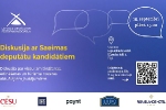 Šodien politiskā priekšvēlēšanu diskusija par tūrismu ar Saeimas deputātu kandidātiem